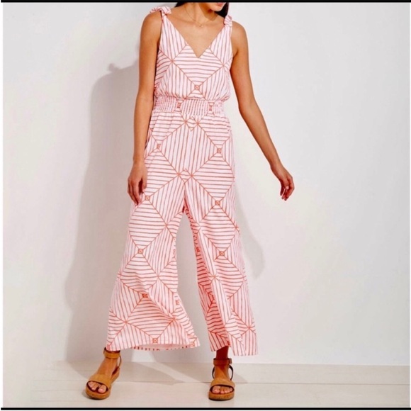 Vineyard Vines Cara Canopy Geo Jumpsuit - Picture 2 of 8